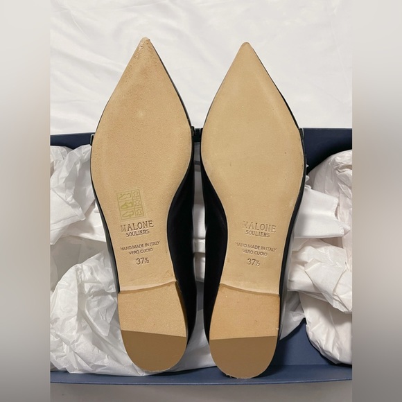 Malone Souliers Maybelle Leather Flats - Picture 9 of 11